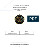 Analisis KD 3.4 - 4.4