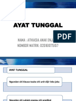 Ayat Tunggal