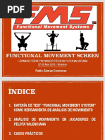 Prueba Functional Movement Screen (FMS) | PDF