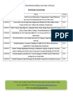 Lotus Technologies 2018 Iee Titles: Power Systems