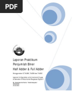 Download Laporan Praktikum HalfFulladder by Taka SN40720218 doc pdf