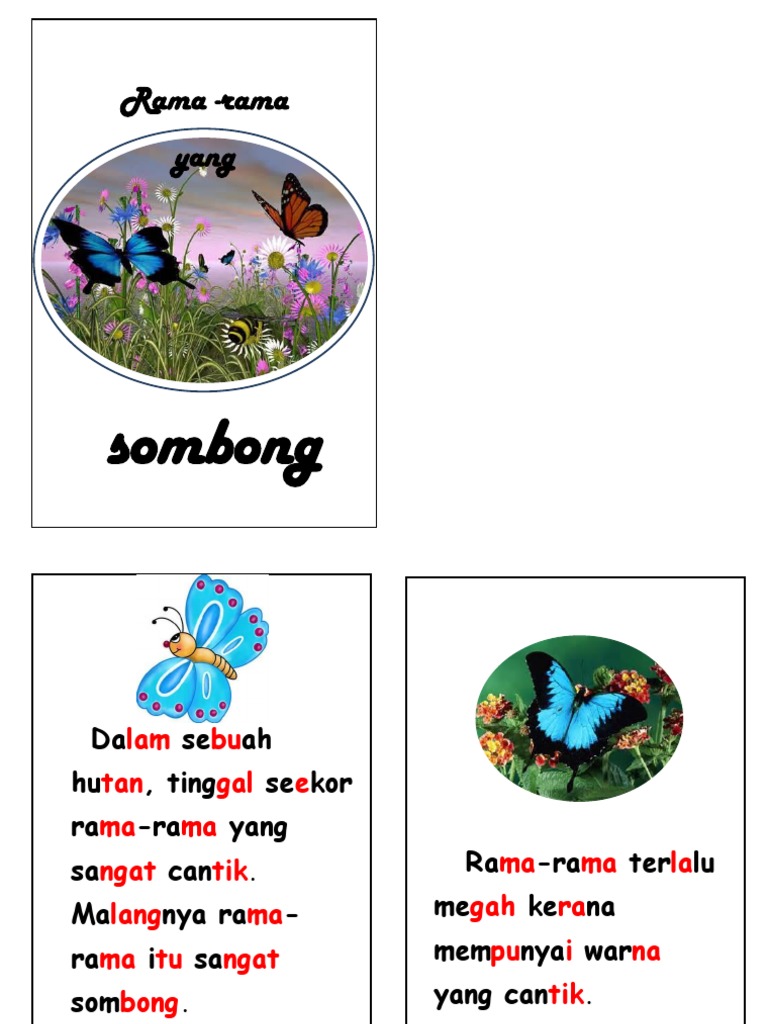 Rama-Rama Sombong yang Hilang Cantik | PDF