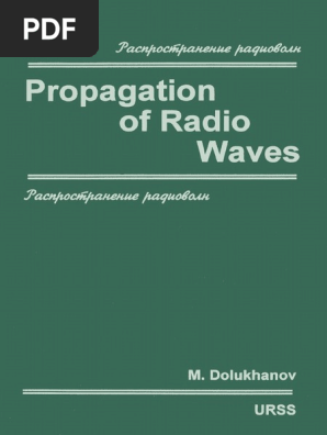 洋書 The Propagation of Radio Waves M. Dolukhanov - Propagation of Radio Waves (1995, URSS) PDF