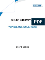 Bipac 7401Vp/Vgp: Voip/ (802.11G) Adsl2+ Router