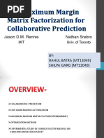 Fast Maximum Margin Matrix Factorization 