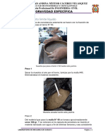 Procedimiento Limite Liquido y Plastico