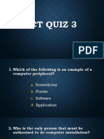 ICT Quiz 3