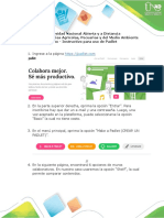 Instructivo para Uso de Padlet