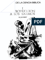 (Clásicos de La Ciencia Bíblica 1) Hermann Gunkel - Introducción A Los Salmos (1983, EDICEP) PDF