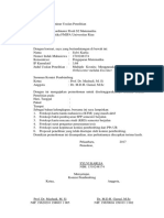 FORMAT Permohonan Seminar Usulan Penelitian