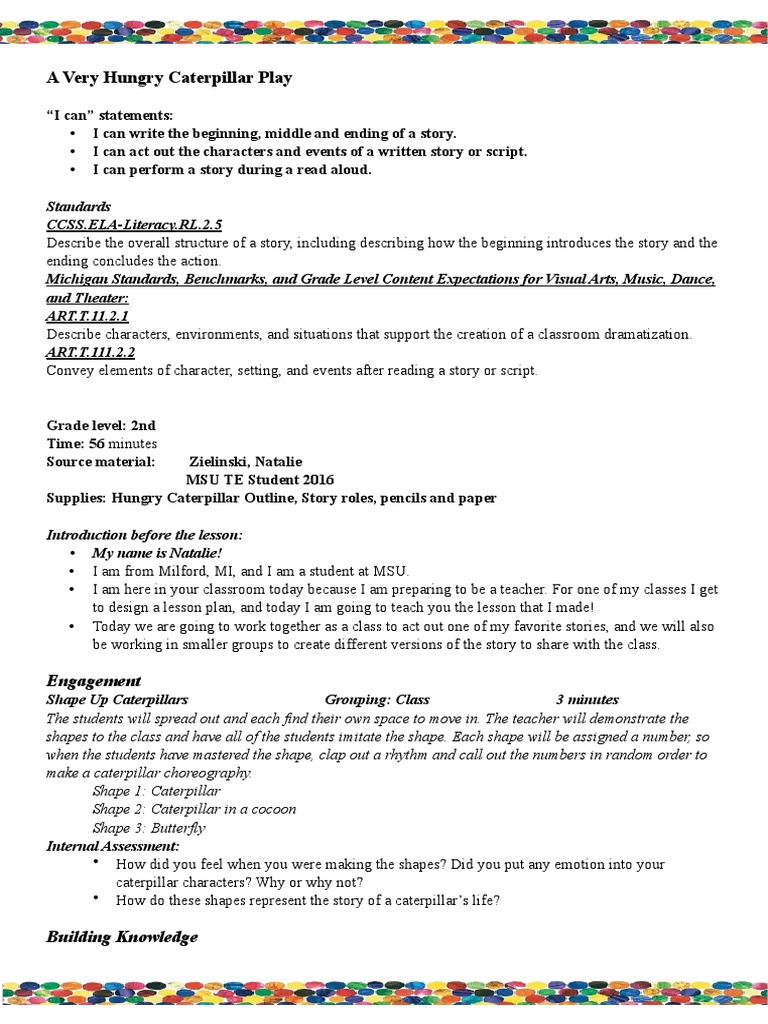 VHC Lesson Plan Final | PDF | Lesson Plan | Classroom