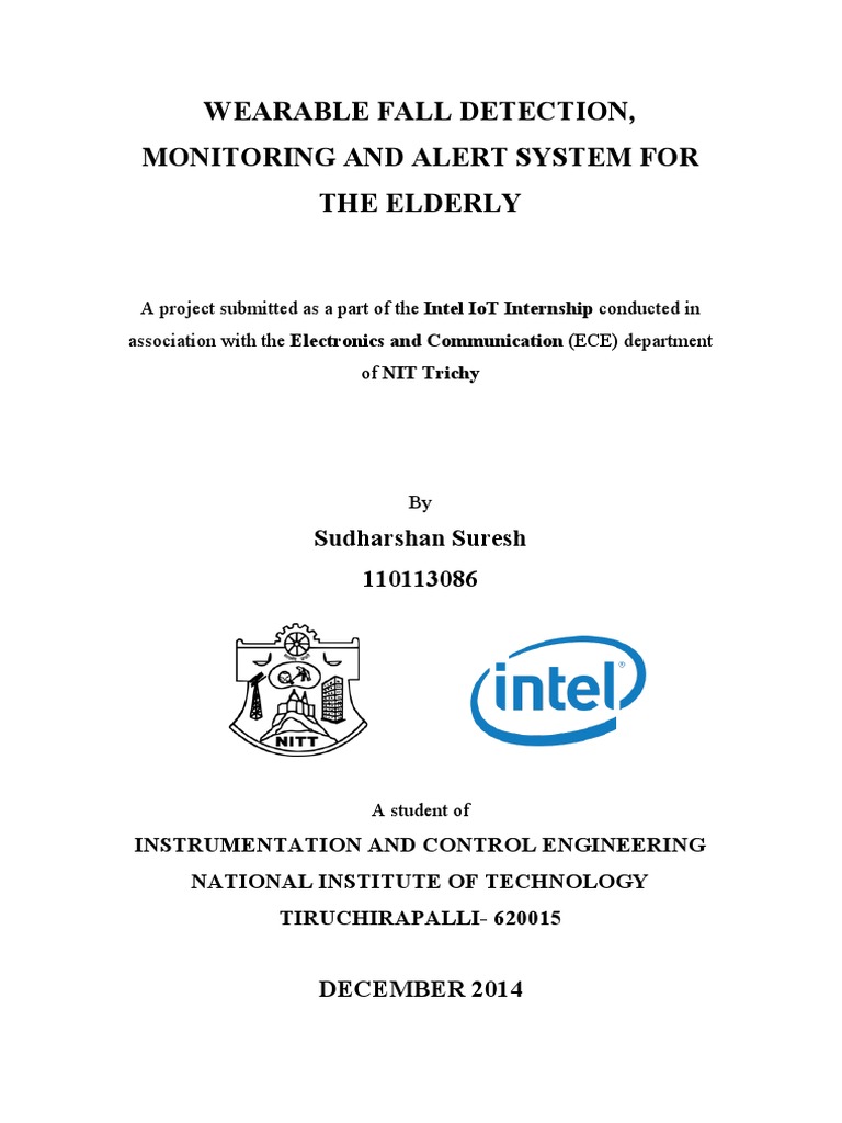 Fall Detection System PDF | PDF | Arduino | Accelerometer