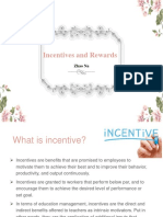 Incentives and Rewards