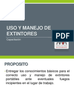 Uso y Manejo de Extintores