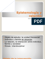 Epistemología y Relación