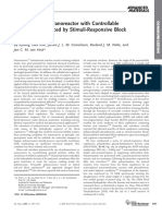 A Polymersome Nanoreactor With ControllablePermeability Induced by Stimuli-Responsive BlockCopolymers