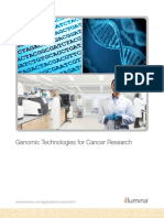 Genomic Technologies For Cancer Research