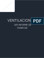 Informe de Ventilacion de Minas