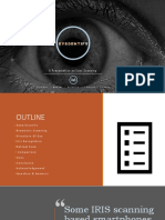 A Presentation On Eyes Scanning: - Ujjawal - Soham - Anindita - Aditya - Tuhin