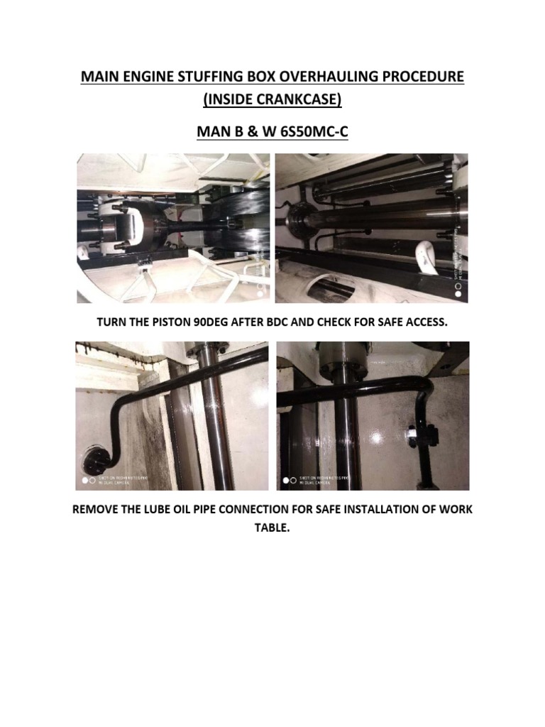 Stuffing Box Overhaul PDF Piston Screw