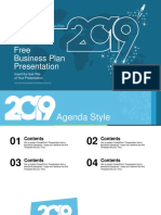 2019 Business Plan PowerPoint Templates