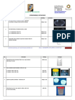 Consumable Catalogue for Medical Labs