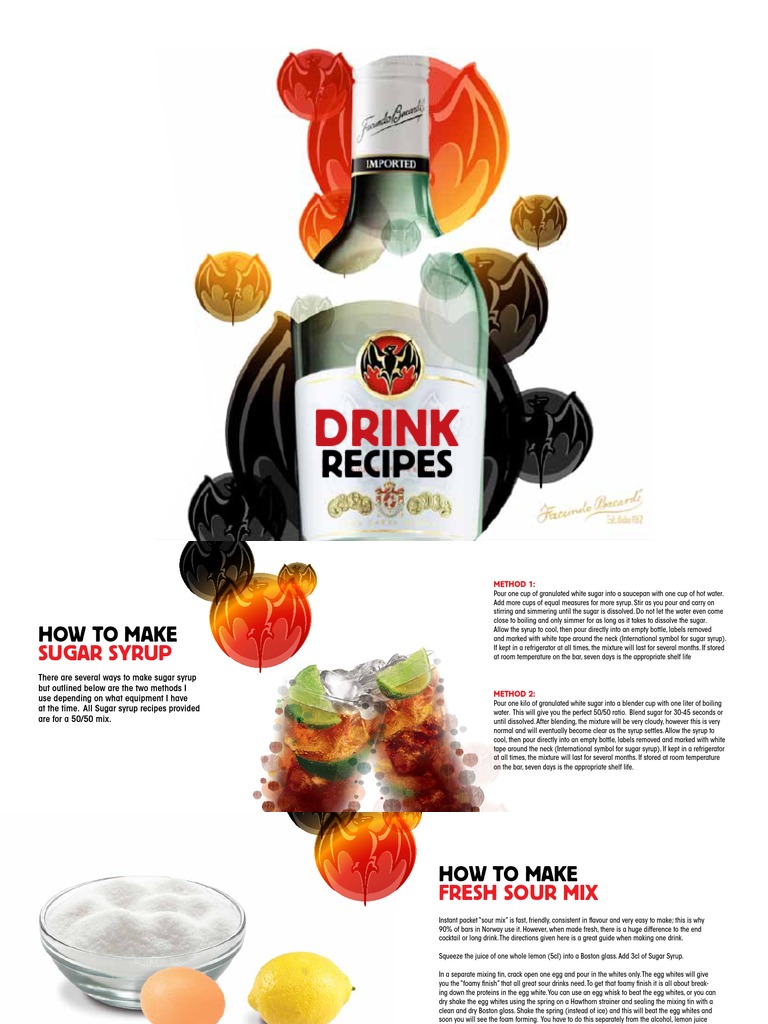 Bacardi Drink Recipe Book.pdf Syrup Drink Free 30day Trial Scribd