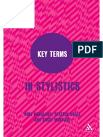 Key Terms in Stylistics1