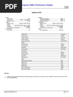 Evergreen Chiller Performance Outputs: Tag Name: 746 TR