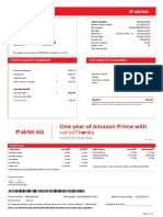 Mobile services bill details for Ms Vutukuru Pavana Sowmya