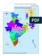 State / U.T. Wise Cross Bred Cattle Density