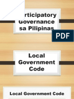 Participatory Governance Sa Pilipinas-Ppt AP