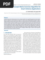 A Study of Sample Matrix Inversion Algorithm For PDF