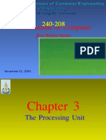 Fundamental of Computer Architecture: November 01, 2003