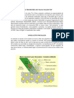 Espectrometria de Masas MALDI-ToF Enero 2015