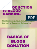 Introduction To Blood Banking