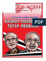 Modus Aceh 7 Tahun Mou Damai Helsinki Hasrat Merdeka Tetap Membara PDF