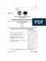 Addmaths P1 SPM2010 Pahang