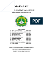 Aqidah Syariah Akhlak