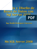 Sesión #1b - Ms SQL Server 2008 - Introduccion PDF