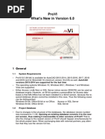 Provi What'S New in Version 6.0: 1 General