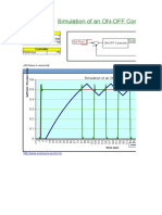 Simulación controlador ON-OFF