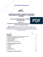 INFOTEP-Curso Formación Basada en Normas de Competencias