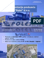 Polet 2018 Presentation