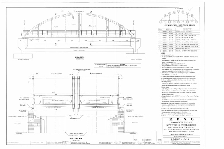 42.0m Nhai Rdso Bow String PDF