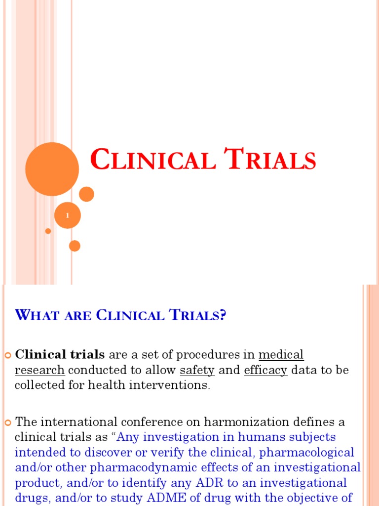 An Overview of the Clinical Trial Process From Preclinical Testing to