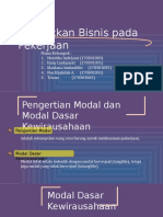 Peletakkan Bisnis Pada Pekerjaan