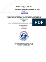 A Project Report On Financial Performance Based On Ratios at HDFC Bank Simran PDF