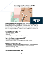Prosedur Pemasangan NGT Sesuai SOP