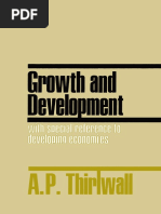 (A. P. Thirlwall (Auth.) ) Growth and Development (B-Ok PDF